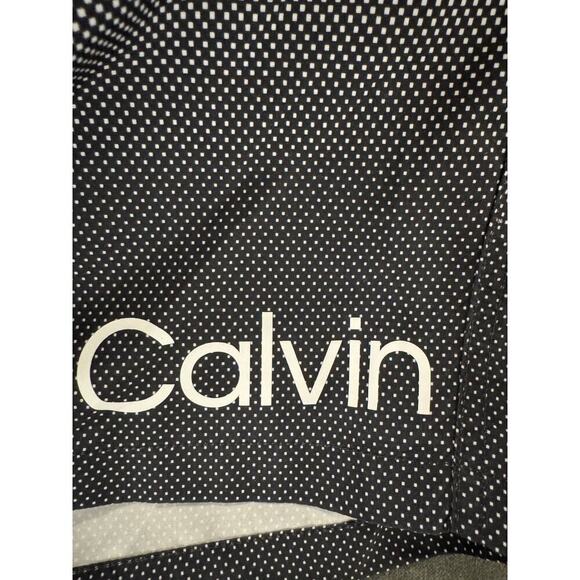 Calvin Klein Black/White Gradient Ombre Mesh Lined Swim Trunks Size XL NWOT - Picture 4 of 5